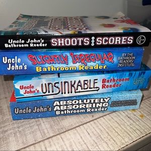 SOLD — Uncle Johns Bathroom Readers Lot of 4